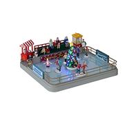 Lemax – Sights & Sounds : Patinoire extérieure (14871-UK)