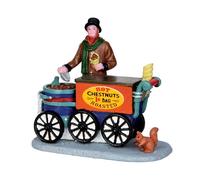 Lemax Vendeur De Marrons Chauds Grands Châtaignes Code 42266 Crèche