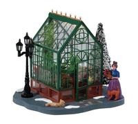 Lemax Victorian Greenhouse Conservatoire LED Illuminé 17,5x15,5x15 CM