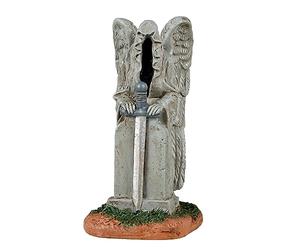Lemax Village Collection - Statue de cimetière hanté de la ville effrayante #34078