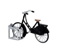 Lemax Village de Noël Accessoires : vélos Vintage (Lot de 2), résine, Noir
