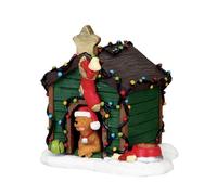 Lemax Village de Noël Chien Maison de Noël Hiver Décoration Noël Figurines
