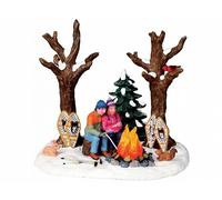 Lemax Village de Noël Couple Maison de Noël Décoration d'hiver - Figurines de décoration de Noël