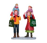 Lemax Village de Noël Famille Shopping de Noël - 22022