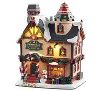 Lemax Village de Noël Loft de Noël (fumant) avec Adaptateur 4,5 V -15741