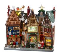 Lemax Village de Noël Wintergarten Lane, Fonctionne à Piles (4,5 V) - 05701