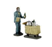 LEMAX ZOMBIE CAMERIERE - SPOOKY SERVICE 42338