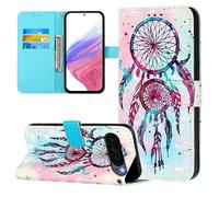LEMAXELERS Coque pour Google Pixel 10 Pro XL Portefeuille Etui Housse avec Fentes de Cartes Fonction PU Cuir Housse Support Flip Wallet Antichoc Case pour Google Pixel 10 Pro XL,YB-CH Chimes-2