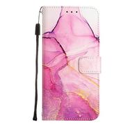 LEMAXELERS Coque pour Samsung Galaxy 17 Flip Portefeuille Rabat Pochette Fente Carte Étui en Cuir Support Clapet Folio Etui Cover Antichoc Protection Housse pour Samsung Galaxy 17,YB2 Marble Purple