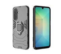 LEMAXELERS Coque pour Samsung Galaxy A36 Housse avec Support Anti-Chute Étui Anneau Rotatif à 360 ° Magnétique Ring Stand Protection Robuste Antichoc Cover pour Galaxy A36 Noir KK