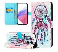 LEMAXELERS Coque pour Xiaomi Redmi Note 14 Pro 5G Portefeuille Etui Housse avec Fentes de Cartes Fonction PU Cuir Housse Support Flip Wallet Antichoc Case pour Redmi Note 14 Pro 5G,YB-CH Chimes-2