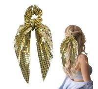 Lembeauty Chouchous à Paillettes | Chouchous Scintillants | élastiques sans casse | pour Filles Femmes Dames Danseuses Artistes Gym Entraînement Yoga Cours École Anniversaire Fêtes Mariage