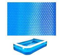 Lembeauty Couverture Solaire de Piscine, Couverture de Piscine Solaire - Couverture chauffante de isolée rectangulaire | Réchauffeur de résistant aux UV, réduit l'évaporation de l'eau