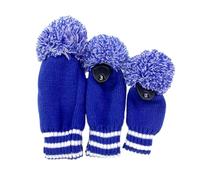 Lembeauty Housses de Tête de Club de Golf | Housses Driver Et Bois,3 Pièces en Tricot Protecteurs Équipement Sport Balle Ajustement Précise Hommes Femmes Seniors Adolescents Parcours Jardin