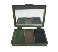 Lembeauty Huile De Camouflage Pour Peinture Pour Le Visage,Huile De Camouflage Pour Le Visage, Dissimulation de camouflage compacte, Peinture de corps de visage de camouflage longue durée avec miroir,