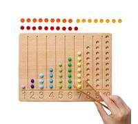 Lembeauty Jouets Mathématiques pour Tout-Petits | Boulier en Bois pour L Éducation Et L Apprentissage,Jeux d'apprentissage de Comptage avec Abacus | pour École À La Maison Maternelle Salle De Classe
