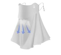Lembeauty Protection Solaire Visage Femmes, Protection UV UPF50+ Cache-Cou Polyvalent, Accessoire Polyvalent Léger pour Cyclisme Pêche Randonnée Escalade Activités Extérieures