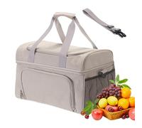 Lembeauty Sac Isotherme | Porte-Repas Pliable Étanche 30 Litres,Sac Isolant Imperméable | Idéal Pour Déjeuner Voyage Aliments École Plage Épicerie Pique-Nique Courses