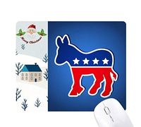 l'emblème de l'amérique Ã‰tats - unis âne parti démocratique cadeau de noël maison tapis de souris