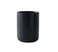 LEMCC Porte-ustensiles de Cuisine, Organisateur D'ustensiles de Cuisine en Céramique Blanche pour Comptoir, Porte-ustensiles de Ferme, Porte-ustensiles pour Cadeau de Décoration de Cuisine de(M-Noir)