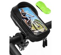 LEMEGO Support Telephone Velo Moto Etanche Sacoche Guidon Vélo VTT Rotation 360 Ecran Tactile pour Smartphone 4.7-6.5 Pouces avec Housse de Pluie Porte Téléphone Vélo Moto Trottinette Cyclisme