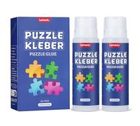 Lemeitu Colla per Puzzle 1000/1500/3000 pezzi, colla PVA atossica, colla autoadesiva, asciugatura rapida, 120 ML,2 confezione