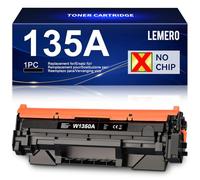 Lemero W1350A 135A Toner (sans puce), de rechange, pour HP 135A W1350A 135X W1350X LaserJet MFP M234dw M234sdw M234sdn M234dwn M209dw M209dwn M234 M209 (avec outils) Noir