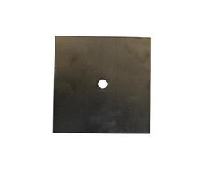 LeMétal - Platine acier 200X200X10-1 trou central