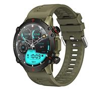 Lemfo-Montre Intelligente Amoled Pour Homme,Appel Bluetooth,Sport,Étanche,Extérieur,Écran Hd 2023 ""1.53*360,30 Jours En Veille,360 - Type Green