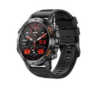 Lemfo-Montre Intelligente K52 Pour Hommes Et Femmes,2023 Modes Sportifs,Appel Bluetooth,Moniteur De Santé,100 Mah,400 Pouces,1.39 - Type Black
