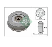 Galet de courroie trapézoïdale 532 0381 20 INA pour MITSUBISHI HYUNDAI KIA