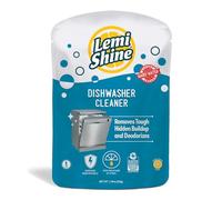 Lemi Shine Nettoyant naturel pour lave-vaisselle - Nettoyant et désodorisant pour lave-vaisselle alimenté par l'acide citrique et un parfum naturel de citron frais (1 pièce)