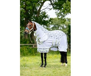 LeMieux Arika Camo-Tek Couverture anti-mouches pour cheval d'équitation Macaron 1,8 m