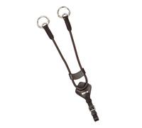 LeMieux Attache martingale élastique - Marron/argent poney