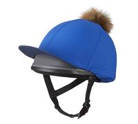 LeMieux Pom Hat Silk Chapeau en Soie Mixte, Bleu, Taille Unique