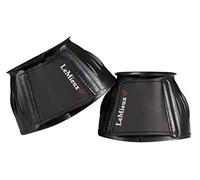 LeMieux Bottes de cheval en caoutchouc à cloche - Bottes de portée ou de cloche pour chevaux - Équipement de protection et équipement d'entraînement - Bottes d'équines, enveloppements et accessoires (noir/grand)