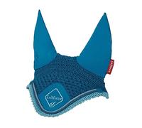 LeMieux Capuche classique en bleu marine avec oreilles en lycra doux - Crochet en tricot serré - Masque équestre confortable - Vêtement de sport pour cheval - Taille XL