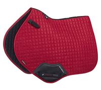 LeMieux Close Contact Suede Square Tapis de Selle Bébé Unisexe, Carré en Daim Chili, L