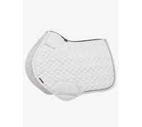 LeMieux Crystal Suede Close Contact Square Schabracke White L