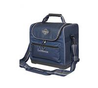 LeMieux Elite Pro Sac de toilettage - Parfait pour le jardin ou les spectacles - Extérieur imperméable - Bandoulière réglable - Bleu marine