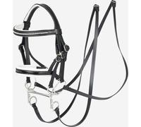 LeMieux Hobby Horse Double Bridle Bridon, couleur:black