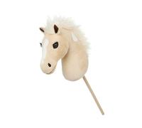 LeMieux Hobby Horse Lemon Tête de cheval réaliste Jaune citron et blanc