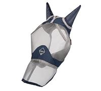 LeMieux Horse Armour Shield Pro Masque intégral en Bleu Marine - Doublure en Bambou Respirant - Protection UV - Taille M