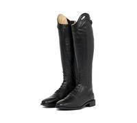 LeMieux Junior Field Bottes d'équitation hautes en cuir pour enfant Noir, Noir , Childs 2 UK