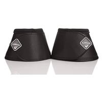 LeMieux Leather Wrap Round Pair Bottes de portée. Unisexe Adulte, Noir, M