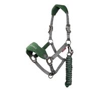 LeMieux Licol et longe Vogue avec inserts en polaire au niveau de la nuque et du nez X-Full Cheval extra / Cheval de trait