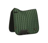 LeMieux Loire Tapis de Selle de Dressage carré en Satin Classique, Mixte, 5191, Vert Chasse, L