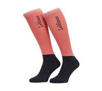 LeMieux Lot de 2 paires de chaussettes de compétition - Canneberge