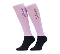 LeMieux Lot de 2 paires de chaussettes de compétition Lilas