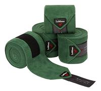 LeMieux Lot de 4 Bandages Classiques pour Polo - Vert Chasseur - Taille complète